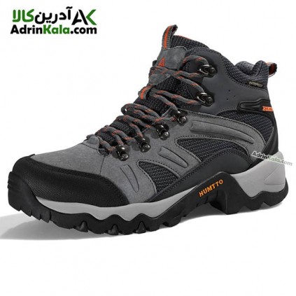 کفش طبیعت گردی مردانه هومتو مدل 210361A-2 رنگ خاکستری