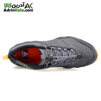 کفش مردانه هامتو مدل 130118A-2 خاکستری تیره/زرد
