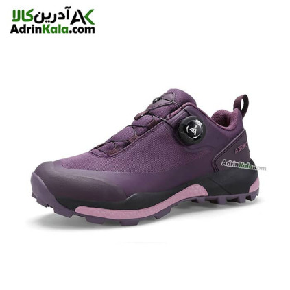 کفش زنانه جنگل نوردی هامتو مدل 120142B-3 بند دیسکی رنگ بنفش