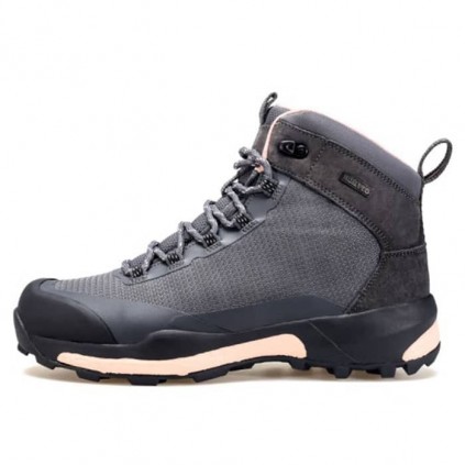 کفش کوهپیمایی زنانه هامتو کد 230078B-3 رنگ خاکستری تیره
