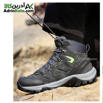 کفش مردانه هامتو مدل humtto 230510A-1 رنگ خاکستری تیره