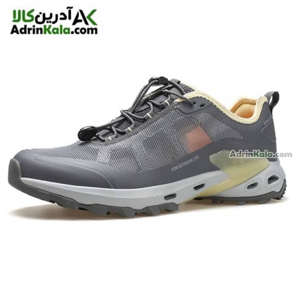 کفش مردانه رانینگ هامتو مدل humtto 340183A-1 رنگ طوسی