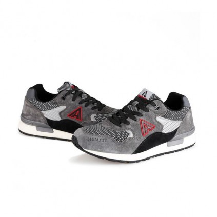 کفش رانینگ هامتو مردانه مدل 2-1830 رنگ خاکستری