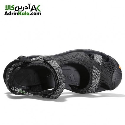 صندل مردانه طبیعت گردی هامتو مدل 7-9601 رنگ مشکی