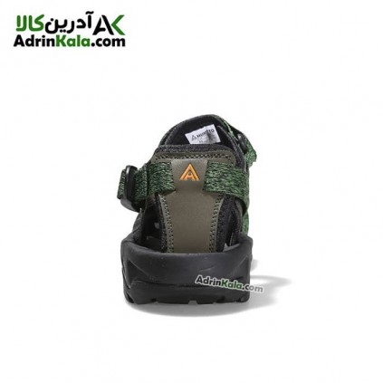 صندل تابستانی مردانه هامتو مدل humtto 9601-8 رنگ سبز زیتونی