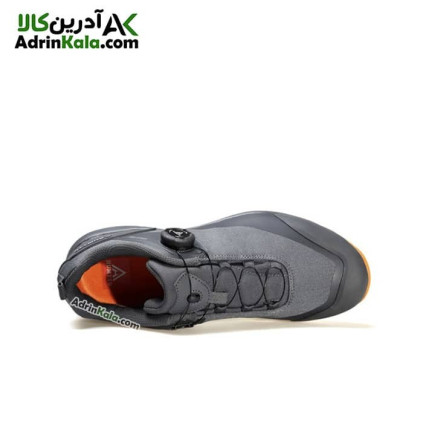 کفش مردانه هامتو مدل 120142A-2 بند دیسکی رنگ خاکستری/نارنجی