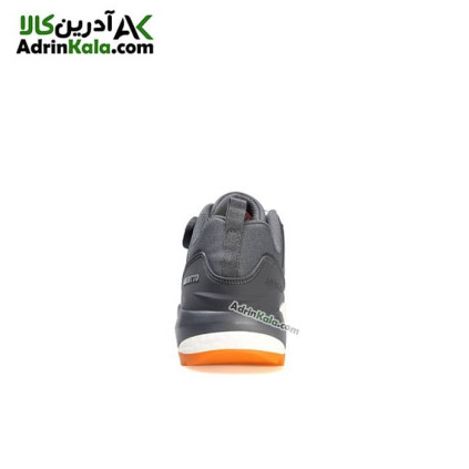 کفش هامتو مدل 120142A-2 بند دیسکی رنگ خاکستری/نارنجی