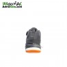 کفش پیاده روی مردانه هامتو مدل humtto 120142A -2 بند دیسکی رنگ خاکستری/نارنجی