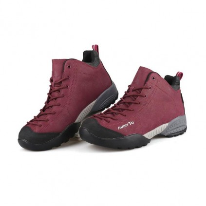 کفش کوهنوردی هامتو زنانه مدل 1-756629 رنگ زرشکی