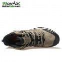 کفش کوهنوردی مردانه هامتو مدل 210696A-2 humtto رنگ خاکی تیره