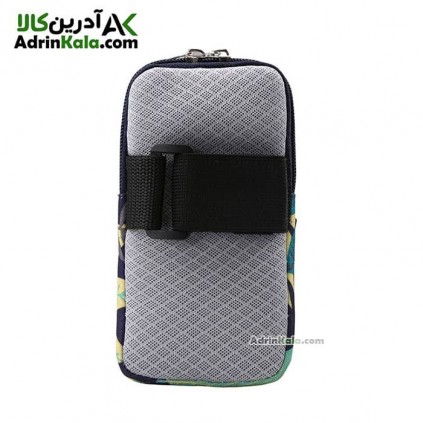 کیف بازویی ورزشی هامتو مدل HB18907-2 سایز M رنگ سرمه ای تیره