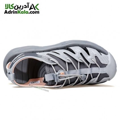 صندل زنانه هامتو مدل 730508B-2 رنگ خاکستری