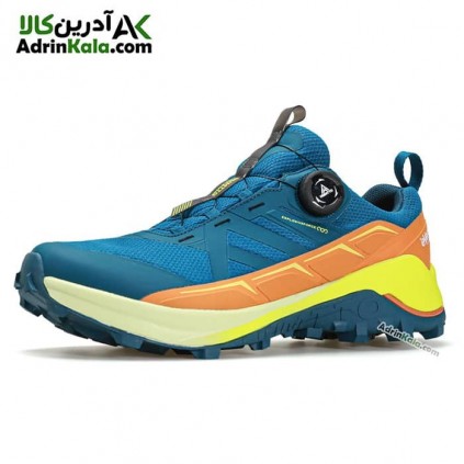 کفش مردانه هامتو مدل 840200A-3 بند دیسکی رنگ آبی/نارنجی