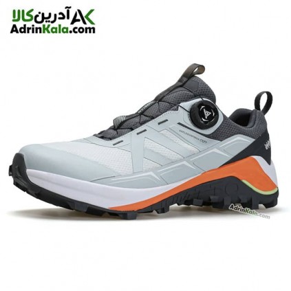 کفش مردانه هامتو مدل 840200A-4 بند دیسکی رنگ طوسی/سرمه ای