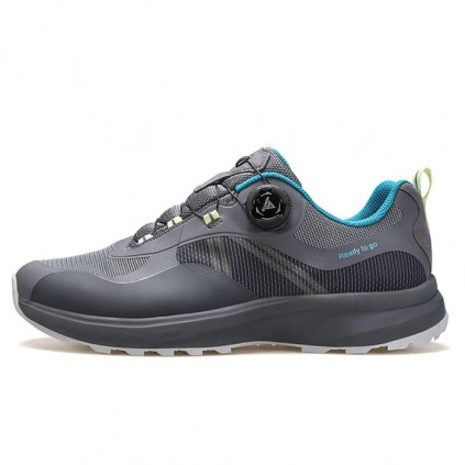 کفش مردانه هامتو مدل 340207A-2 بند دیسکی رنگ خاکستری