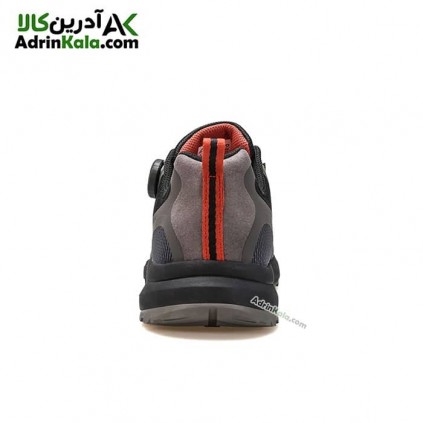 کفش مردانه هامتو مدل 340207A-3 بند دیسکی رنگ مشکی/خاکستری تیره