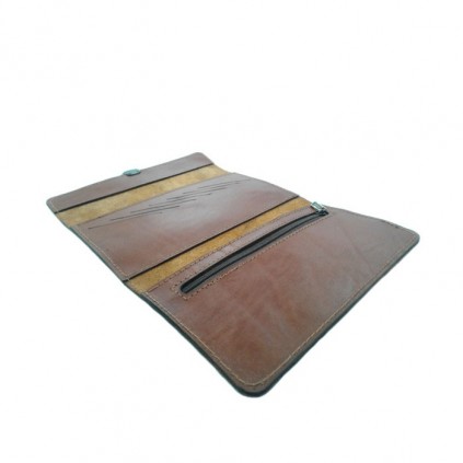 کیف پول چرم طبیعی زنانه و مردانه مدل N11