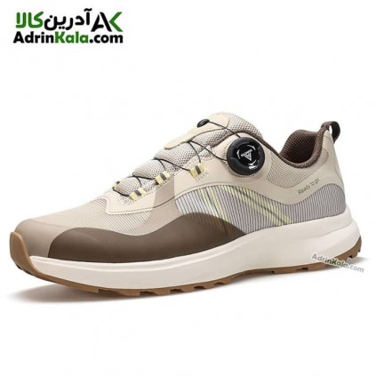 کفش مردانه هامتو مدل 340207A-4 بند دیسکی رنگ کرم(بژ)