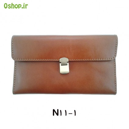 کیف پول چرم طبیعی زنانه و مردانه مدل N11-1