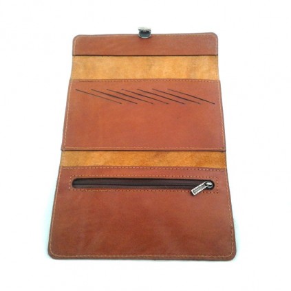 کیف پول چرم مردانه و زنانه چرم صفرشاپ مدل N11-1