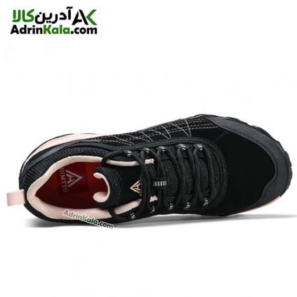 کفش کوهنوردی و پیاده روی زنانه هومتو مدلhumtto 110282B-1 رنگ مشکی/بژ