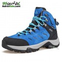 کفش کوهنوردی ساقدار زنانه هامتو مدل 230871B-3 رنگ آبی