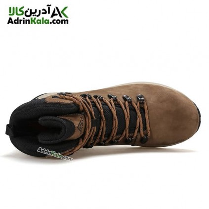 کفش چرم ساقدار مردانه هومتو مدل humtto 230133A-2 رنگ قهوه ای روشن