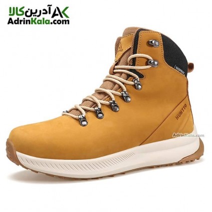 کفش پیاده روی و چرم ساقدار مردانه هامتو مدل 230133A-3 رنگ گندمی