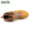 کفش چرم ساقدار مردانه هومتو مدل 
humtto 230133A-3 رنگ گندمی