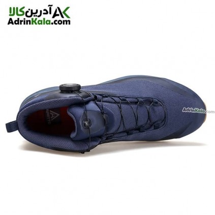 کفش نیم ساق مردانه هومتو مدل humtto 230969A-2 بند دیسکی رنگ سرمه ای