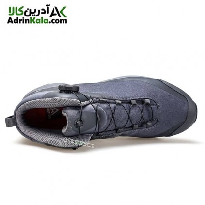 کفش نیم ساق مردانه هومتو مدل humtto 230969A-3 بند دیسکی رنگ طوسی