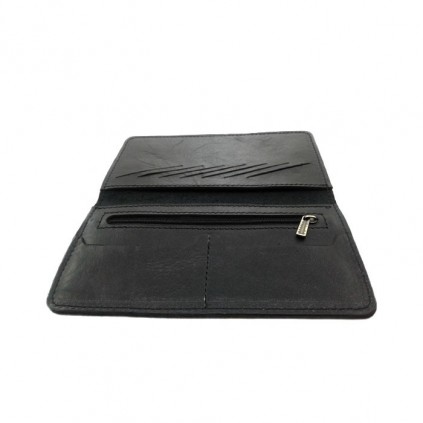 کیف پول چرم طبیعی مردانه و زنانه چرم صفرشاپ N08