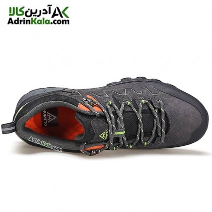 کفش پیاده روی و کوهنوردی مردانه هومتو مدل humtto 130552A-1 رنگ خاکستری تیره