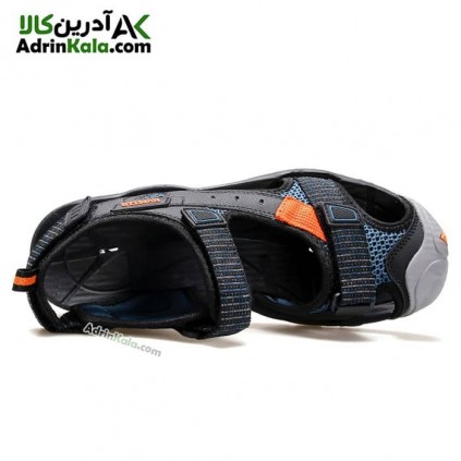 کفش صندل پیاده روی مردانه هومتو مدل humtto 740093A-3 رنگ مشکی/نارنجی