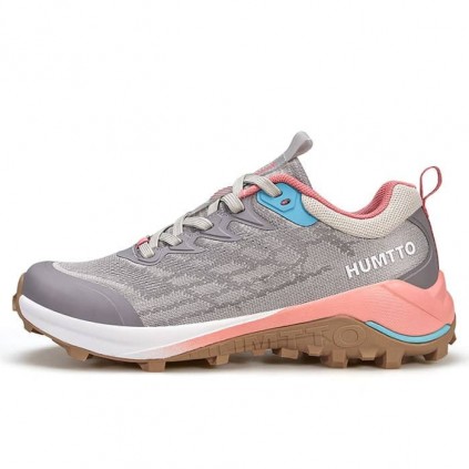کفش زنانه هامتو مدل 840090B-2 رنگ خاکستری/صورتی