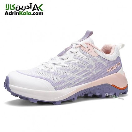 کفش پیاده روی زنانه هامتو مدل 840090B-3 رنگ سفید/بنفش
