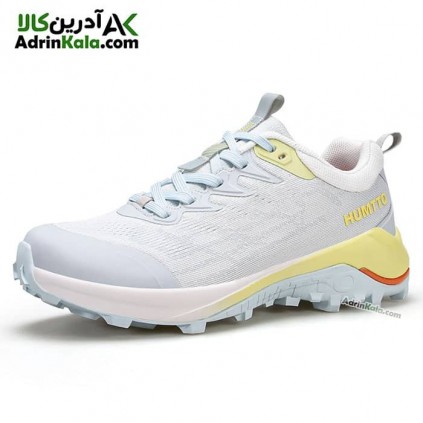 کفش پیاده روی زنانه هامتو مدل 840090B-4 رنگ سفید/آبی روشن