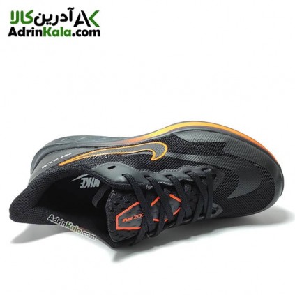 کتانی مخصوص پیاده روی مدل نایک ایر زوم رنگ مشکی/نارنجی