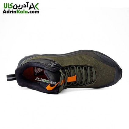 کفش هامتو ساقدار زنانه مدل 210500B-5 رنگ سبز/مشکی