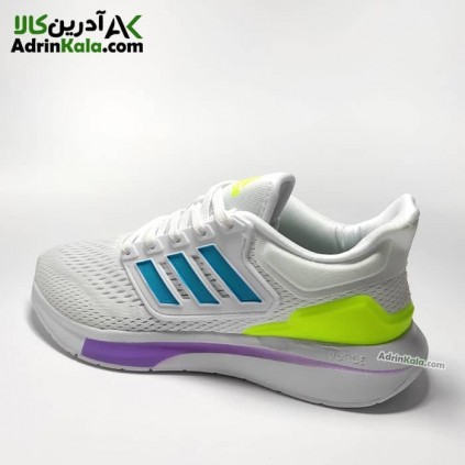 کفش راحتی و وزرشی زنانه آدیداس مدل eq21 run رنگ سفید/سبز