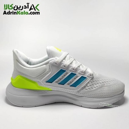 کفش رانینگ زنانه آدیداس مدل eq21 run رنگ سفید/سبز