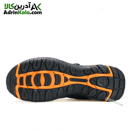 کفش هامتو مردانه مدل 120490A-1 رنگ مشکی/طوسی