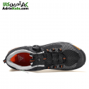 کفش رانینگ مردانه هومتو مدل humtto 120490A-1 بند دیسکی رنگ مشکی/طوسی