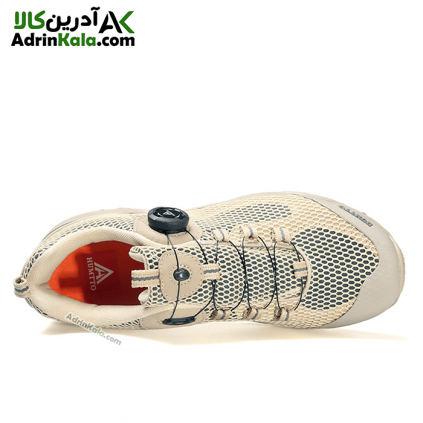 کفش رانینگ مردانه هومتو مدل humtto 120490A-2 بند دیسکی رنگ خاکی