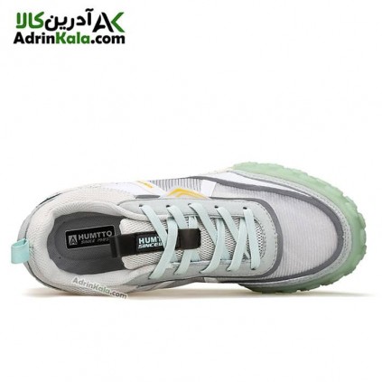 کفش پیاده روی و رانینگ زنانه هومتو مدل humtto 340896B-2 رنگ سفید/سبز