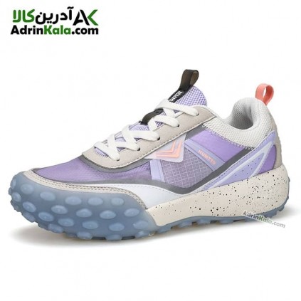 کفش تابستانی زنانه هامتو مدل 340896B-4 رنگ سفید/بنفش