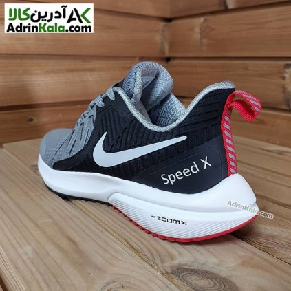 کفش پیاده روی و دویدن نایک مردانه ایر زوم اسپید ایکس رنگ مشکی/طوسی
