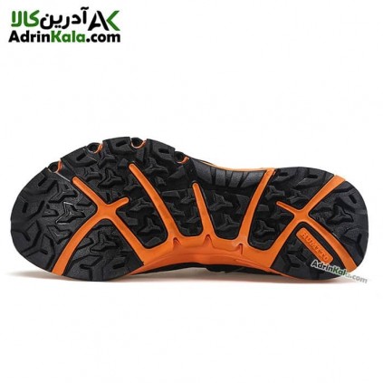 کفش هامتو مردانه مدل 630551A-1 رنگ مشکی/نارنجی