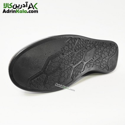 کفش چرم اسپرت مردانه شمس مدل Light2 رنگ میلینگ مشکی