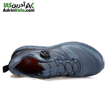 کفش رانینگ مردانه هومتو مدل humtto 320828A-1 بند دیسکی رنگ آبی/خاکستری